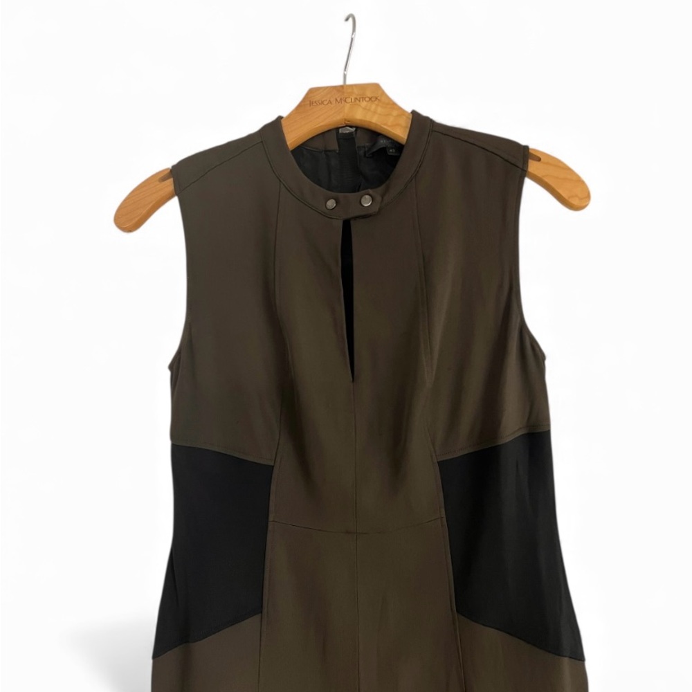Belstaff green and Black Midi Dress - Picture 3 of 5